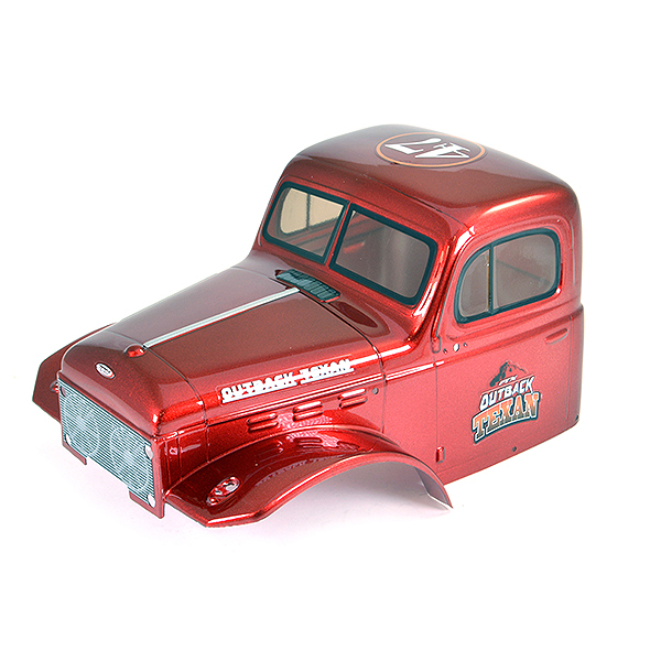 image FTX TEXAN 1/10 CAB BODYSHELL - RED - Image 1