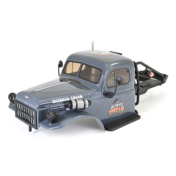 image FTX TEXAN 1/10 CAB BODYSHELL & ROLL CAGE ASSEMBLY - GREY - Image 1