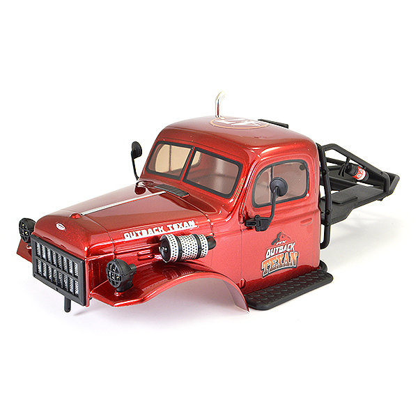 image FTX TEXAN 1/10 CAB BODYSHELL & ROLL CAGE ASSEMBLY - RED - Image 1