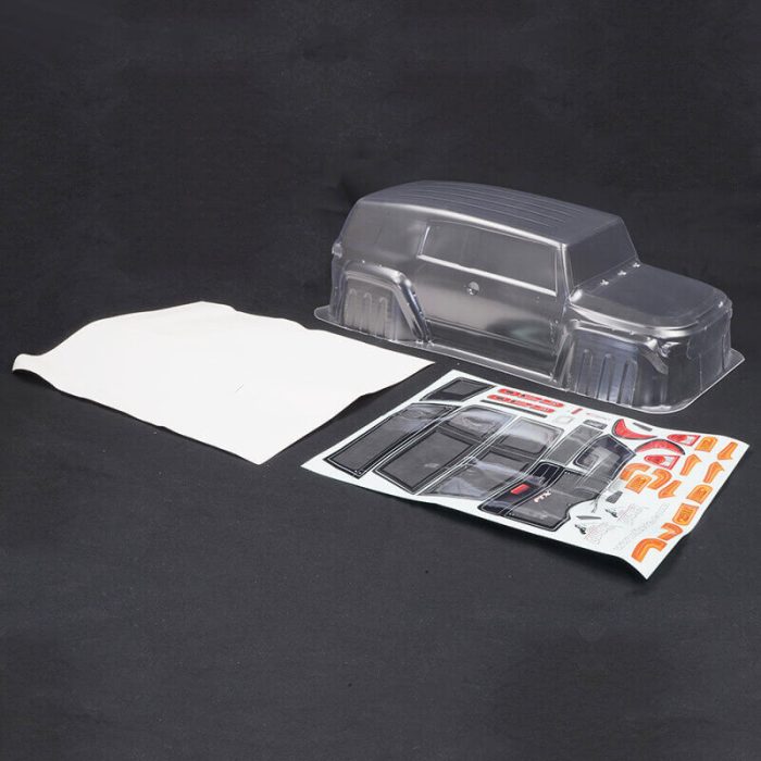 FTX OUTBACK GEO 4x4 PC CLEAR BODYSHELL & DECAL (NO ACC.) - Image 1