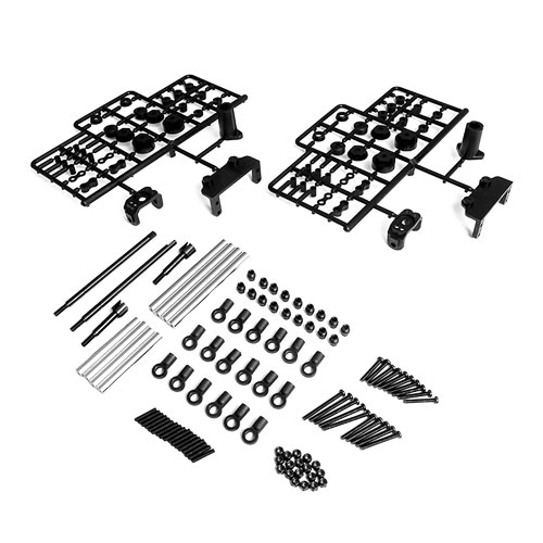 image GMADE 4-LINK SUSPENSION CONV. KIT FOR GS01 CHASSIS - Image 1