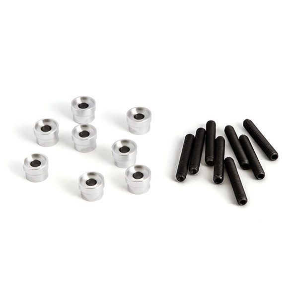 image GMADE M4 ALUMINIUM EXTENSION ROD SPACERS (8) - Image 1