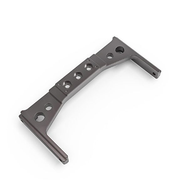 image GMADE GS02 ALUMINIUM REAR CROSS MEMBER (TITANIUM GREY) - Image 1
