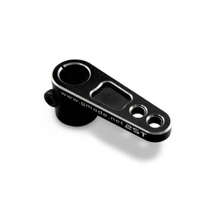 GMADE ALUMINUM OFFSET CLAMPING SERVO ARM (BLACK) (25T)