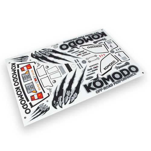 image GMADE KOMODO DECAL SHEET - Image 1