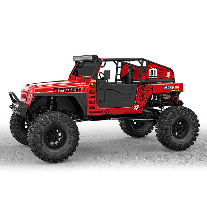 image GMADE 1/10 GS02F SPIDER PORTAL TS ASSEMBLY KIT - Image 1