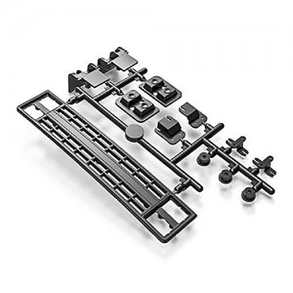 image GMADE BUFFALO FRONT GRILLE & LIGHT BUCKET SET (BLACK) - Image 1