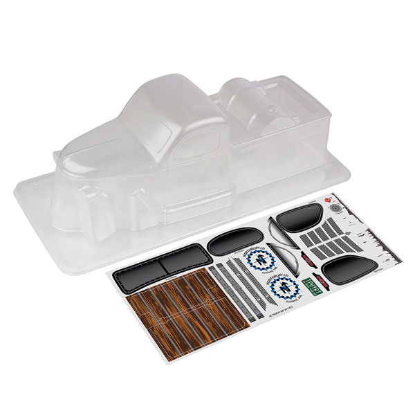 image ASSOCIATED TROPHY RAT BODY SHELL CLEAR - Image 1