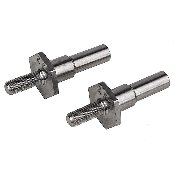 image TEAM ASSOCIATED T6/SC6 MODELS FT TITANIUM FRONT AXLES 8.5MM - Image 1