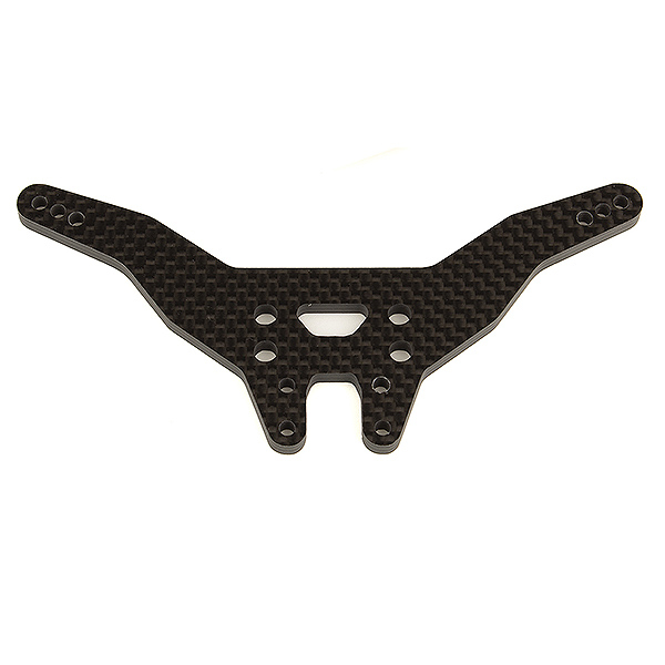 image TEAM ASSOCIATED RC10T6.2 REAR SHOCK TOWER (GULLWING) CARBON - Image 1