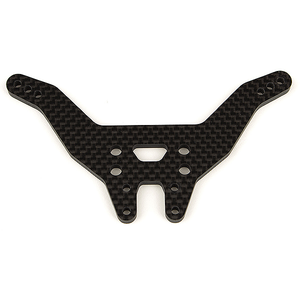 image TEAM ASSOCIATED RC10SC6.2 REAR SHOCK TOWER CARBON FIBRE - Image 1
