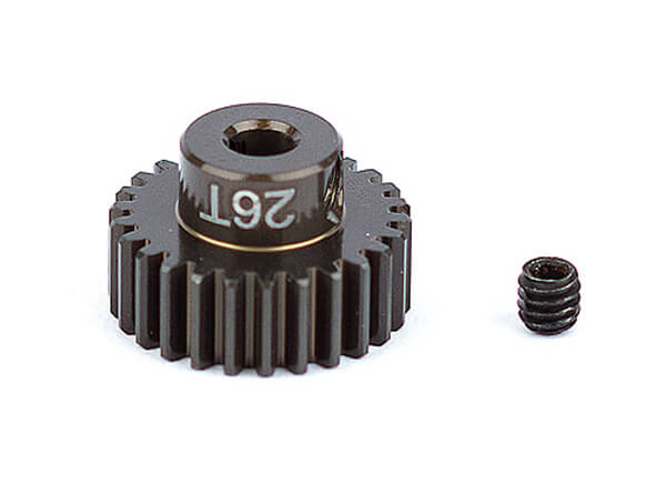 image ASSOCIATED FACTORY TEAM ALUM. PINION GEAR 26T 48DP 1/8"SHAFT - Image 1