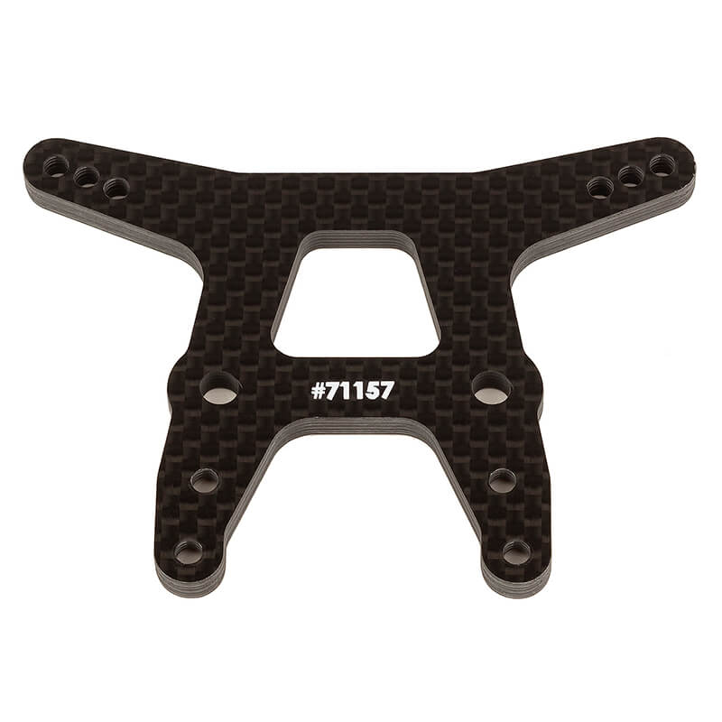 image TEAM ASSOCIATED RC10T6.4 FRONT SHOCK TOWER GULL WING C/FIBRE - Image 1