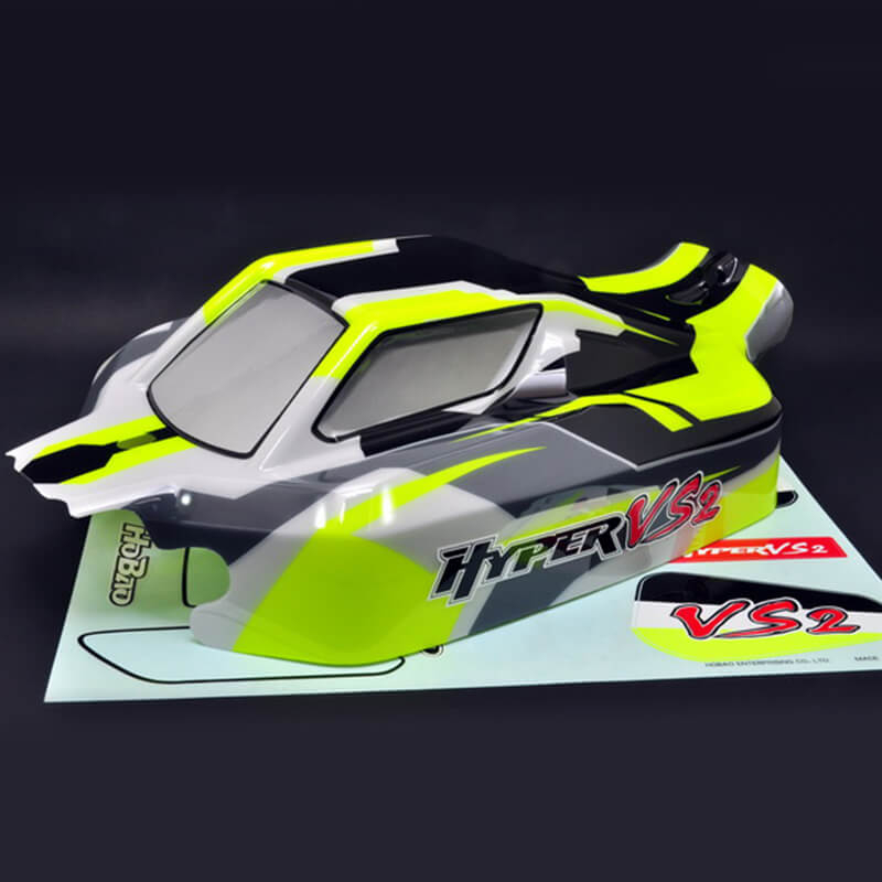 image HOBAO HYPER VS2 PRINTED BODY - YELLOW - Image 1