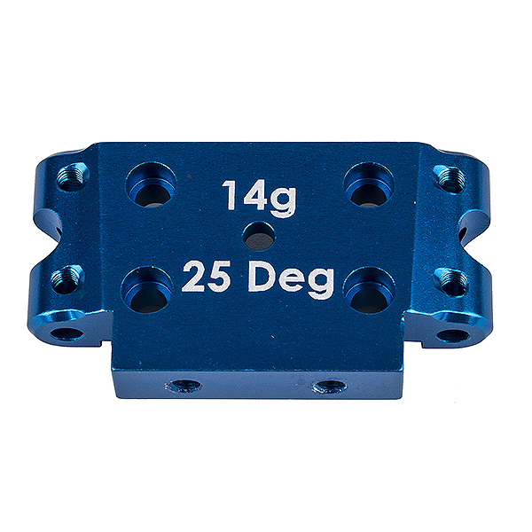 image TEAM ASSOCIATED DR10 FT ALUM. FRONT BULKHEAD 25 DEGREE 14g - Image 1