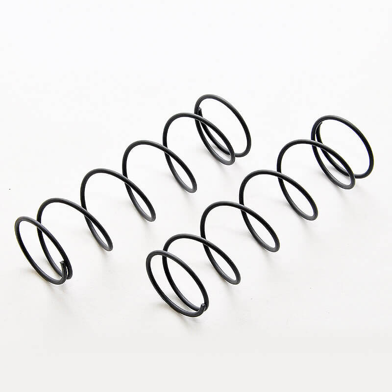 image HOBAO HYPER SS/VS/VS2/CAGE/MT REAR SHOCK SPRINGS SILVER (2) 80mm 0.9kgf - Image 1