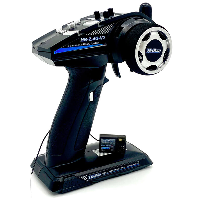image HOBAO 2.4 Ghz FHSS RC SET V2.0 TRANSMITTER w/ RECEIVER (V2.0) - Image 1