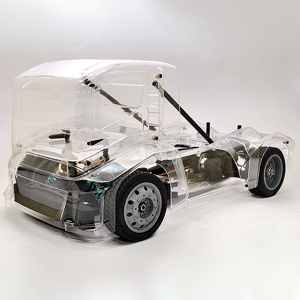 image HOBAO HYPER EPX 1/10 CAB TRUCK ROLLER W/UNASSEMBLED CLEARBODY - Image 1