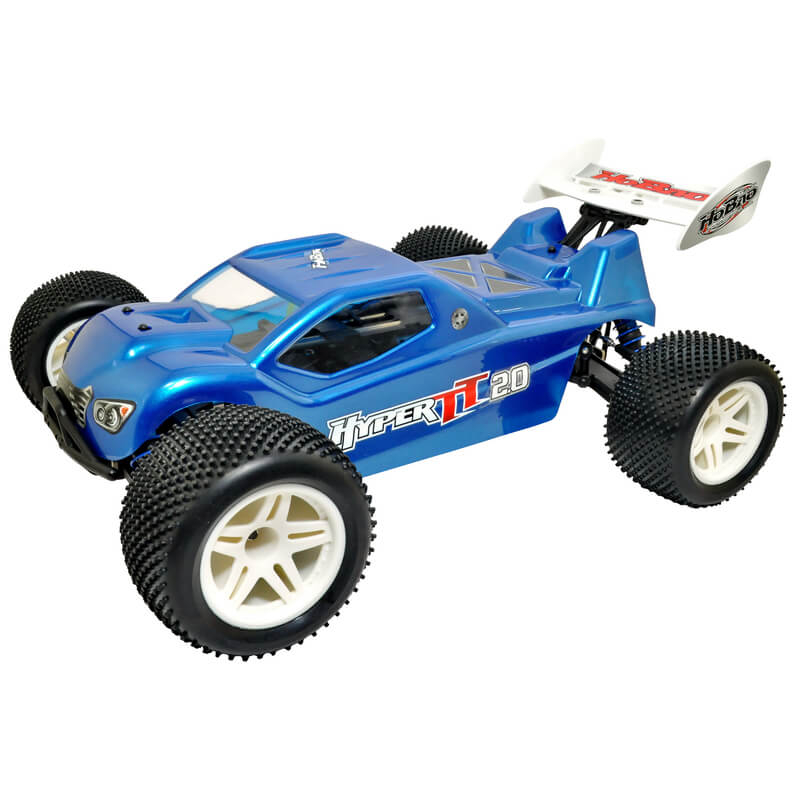 image HOBAO TT2.0 PRO TRUGGY TRUCK RTR WITH BLUE BODY - Image 1