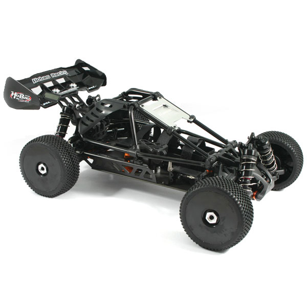 image HOBAO HYPER CAGE BUGGY ELECTRIC ROLLER CHASSIS 80% PRE-ASSEMBLED - BLACK - Image 1