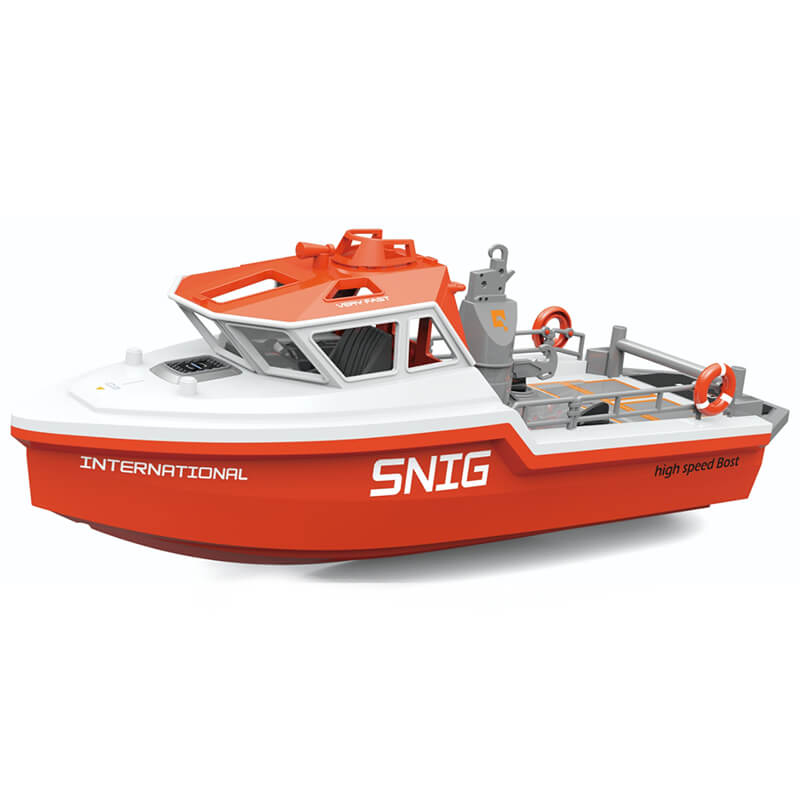 image HENG LONG SNIG RESCUE RTR BOAT BRUSHLESS 320MM LENGTH WHITE - Image 1