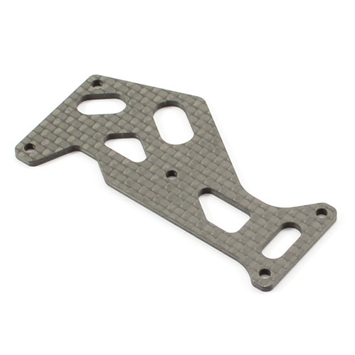 image HOBAO VS GRAPHITE FRONT LOWER ARM STIFFENER - 2MM (PACK OF ONE) - Image 1