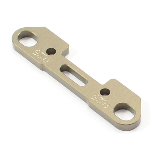 image HOBAO HYPER VS/VS2 CNC ALUM REAR LOWER ARM HOLDER 0.25 DEG RR - Image 1