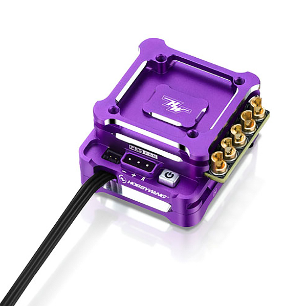 image HOBBYWING XERUN XD10 PRO DRIFT SPEED CONTROL - PURPLE - Image 1