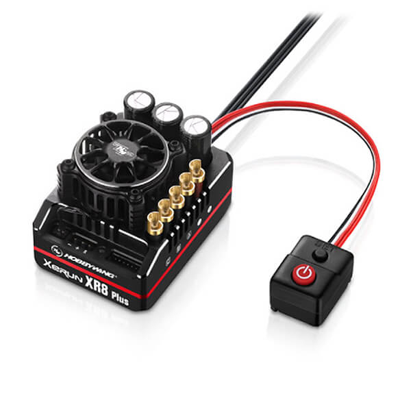 image HOBBYWING XERUN XR8 PLUS G2S SPEED CONTROL - BLACK - Image 1
