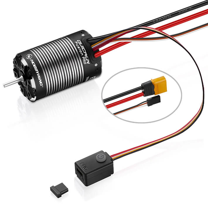 image HOBBYWING QUICRUN FUSION PRO 2300KV SENSORED BRUSHLESS 2IN1 - Image 1