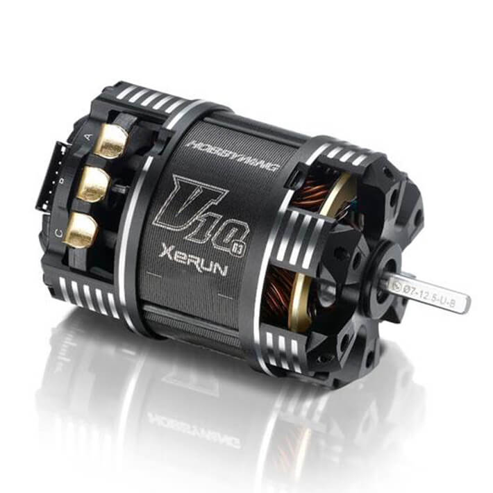 image HOBBYWING XERUN V10 7T BLACK G3 MOTOR - Image 1