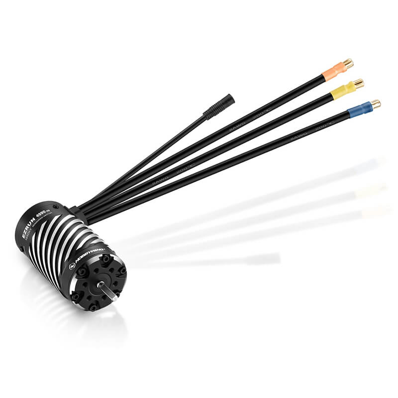 image HOBBYWING EZRUN 4990SD 1650KV BLACK G2 SENSORED MOTOR - Image 1