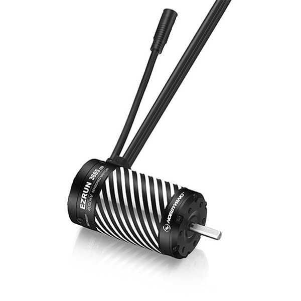 image HOBBYWING EZRUN 3665SD 4000KV BLACK G3 SENSORED MOTOR - Image 1
