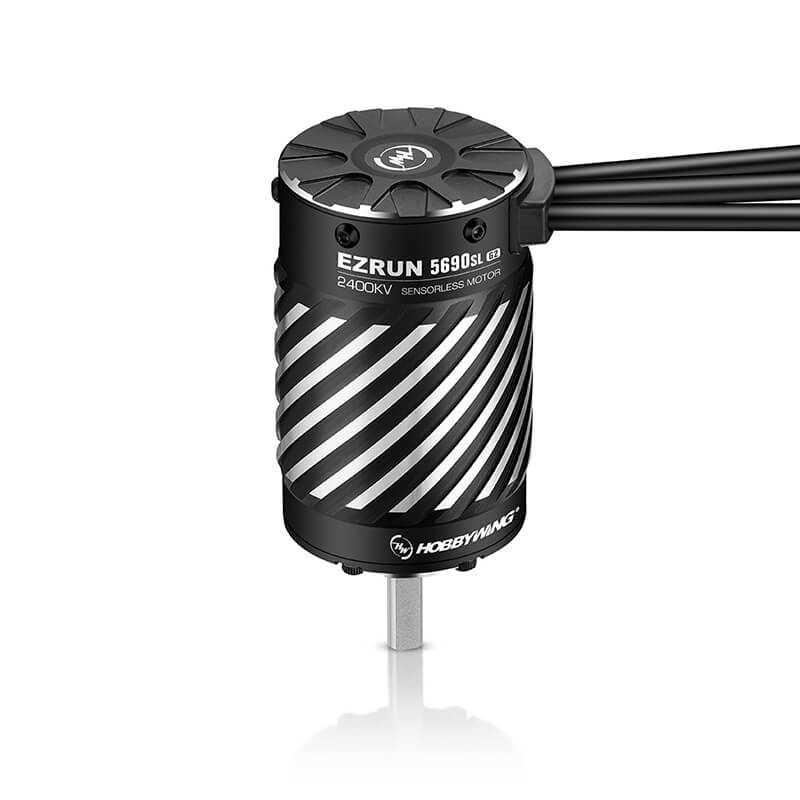 image HOBBYWING EZRUN 1/5TH 5690SL 2400KV G2 MOTOR (BLACK) - Image 1