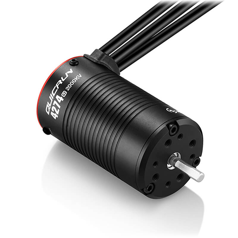 image HOBBYWING QUICRUN 4274SL 2000KV BLACK G2 MOTOR - Image 1