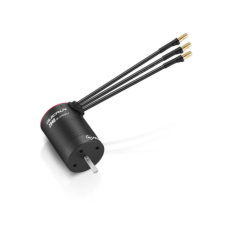 image HOBBYWING QUICRUN 2840SL 4700KV MOTOR BLACK - Image 1