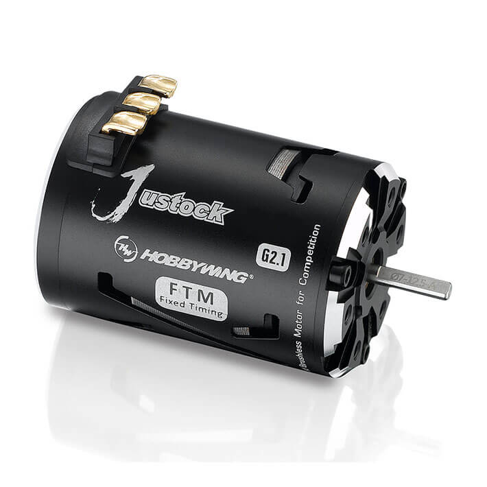 image HOBBYWING JUSTOCK G2.1 13.5T SENSORED MOTOR (FIXED TIMING) - Image 1