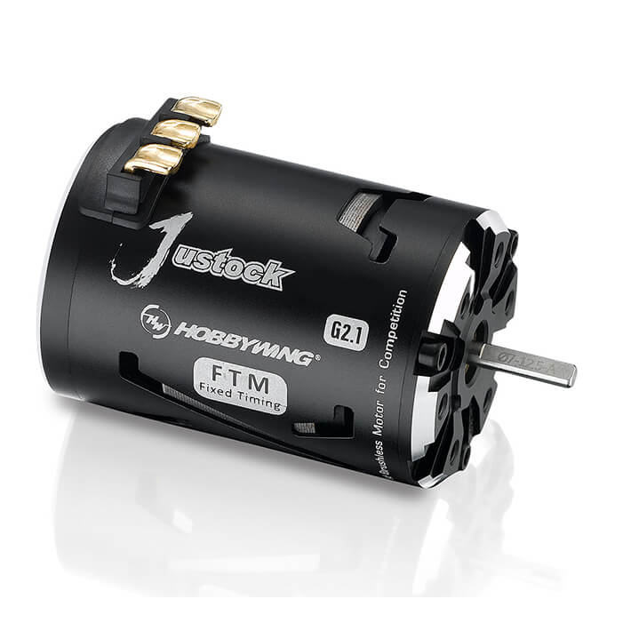 image HOBBYWING JUSTOCK G2.1 17.5T SENSORED MOTOR (FIXED TIMING) - Image 1