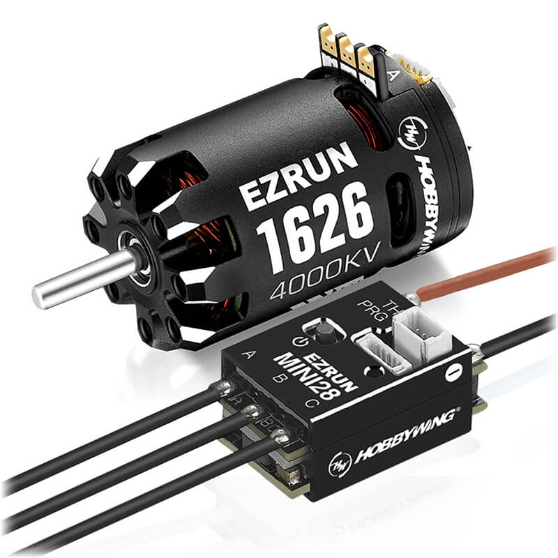 image HOBBYWING COMBO EZRUN MINI28 ESC / 1626SD 4000KV DRIFT MOTOR - Image 1