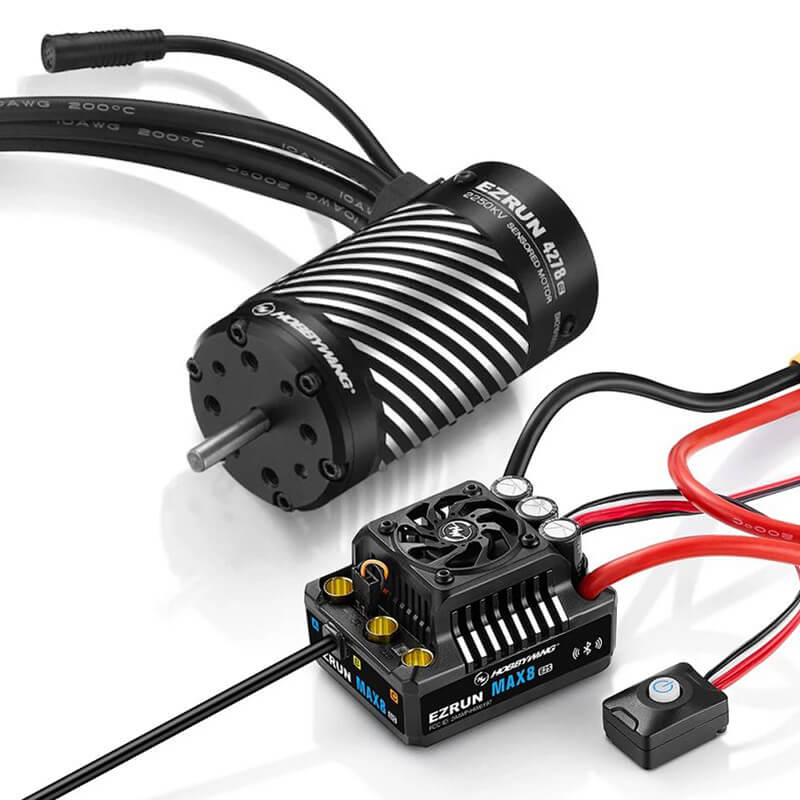 image HOBBYWING COMBO EZRUN MAX8 G2S ESC 4278SD-2250KV G2R MOTOR - Image 1