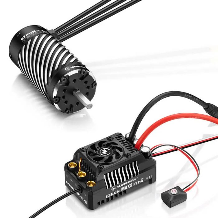 HOBBYWING COMBO EZRUN MAX5 HV G2 PLUS ESC/56118SL 1600KV G2 - Image 1