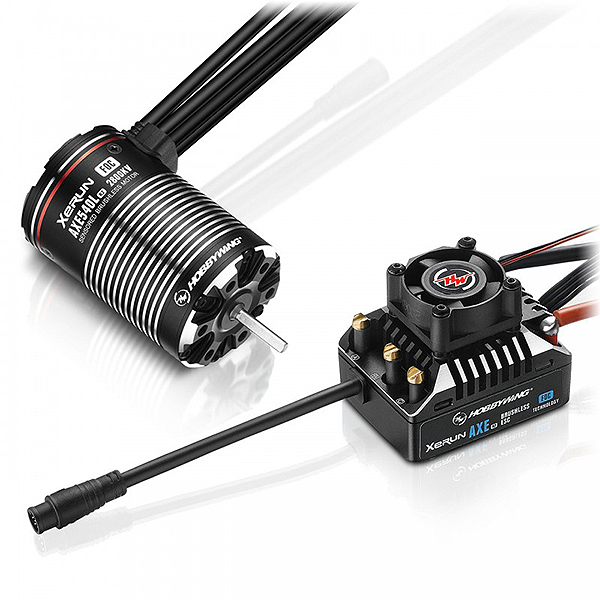 image HOBBYWING XERUN AXE540L 2800KV R2 FOC SENSORED B/LESS COMBO - Image 1