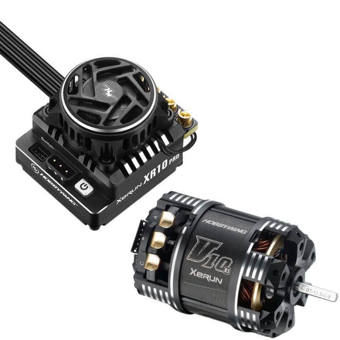 HOBBYWING XERUN COMBO XR10 PRO G3 BLK ESC +V10 G3 10.5T MOTOR - Image 1