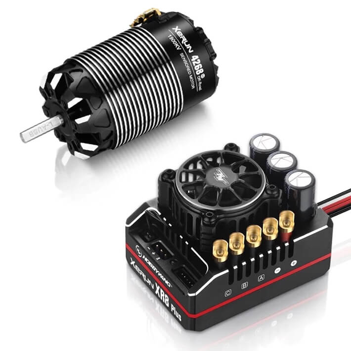 image HOBBYWING COMBO XR8 PLUS G2S ESC & 4268 G3 OFF 1900KV MOTOR - Image 1
