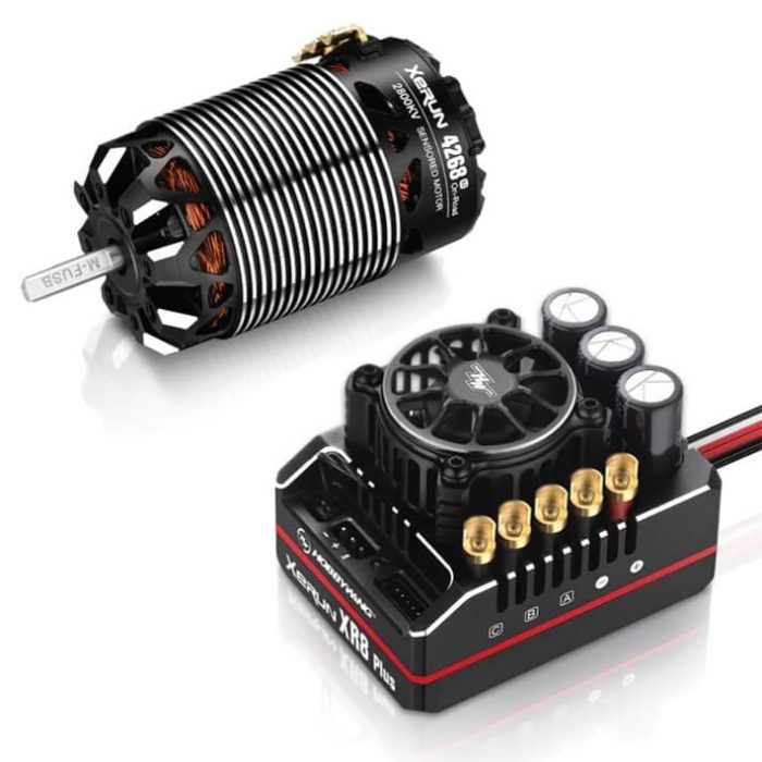 HOBBYWING COMBO A XR8 PLUS G2S ESC & 4268 G3 ON 2000KV MOTOR - Image 1