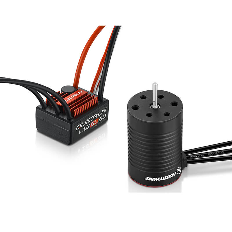 image HOBBYWING QUICRUN COMBO WP-16BL30 ESC & 2435SL 6500KV G3 MOTOR - Image 1