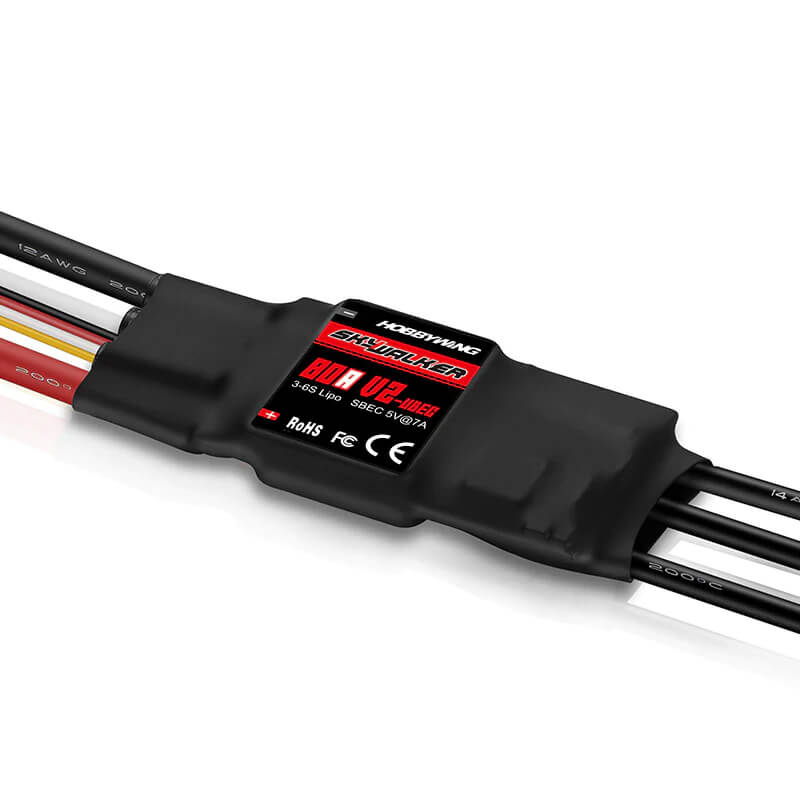image HOBBYWING SKYWALKER 80A V2 SPEED CONTROL - Image 1