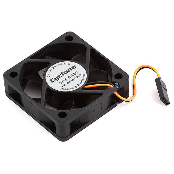 image HOBBYWING FAN 5015SH 8V 70,000 RPM 0.20A BLACK A0 (MAX4 HV) - Image 1