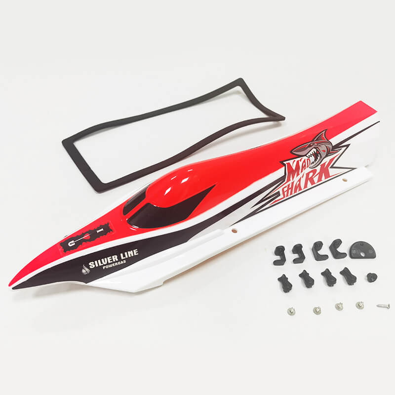 image JOYSWAY MAD SHARK DECK(WHITE) & WATER PROOF GASKET WITH PLAS - Image 1