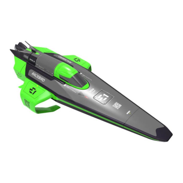 JOYSWAY E1 RACEBIRD LITE RC HYDROFOIL RTR BOAT GREEN - Image 1